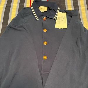 Men’s Gucci Oversized Shirt with Gucci buttons